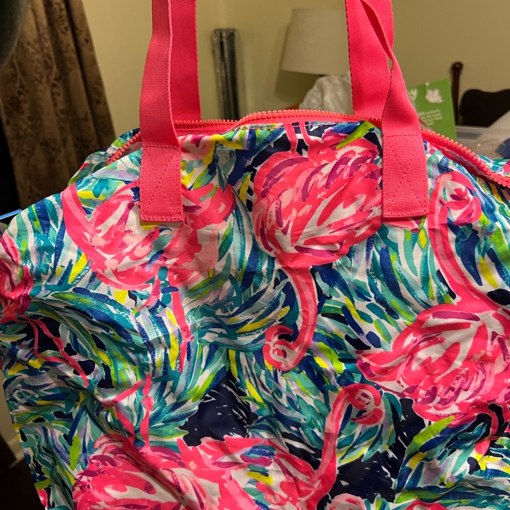 Lilly Pulitzer packable tote
